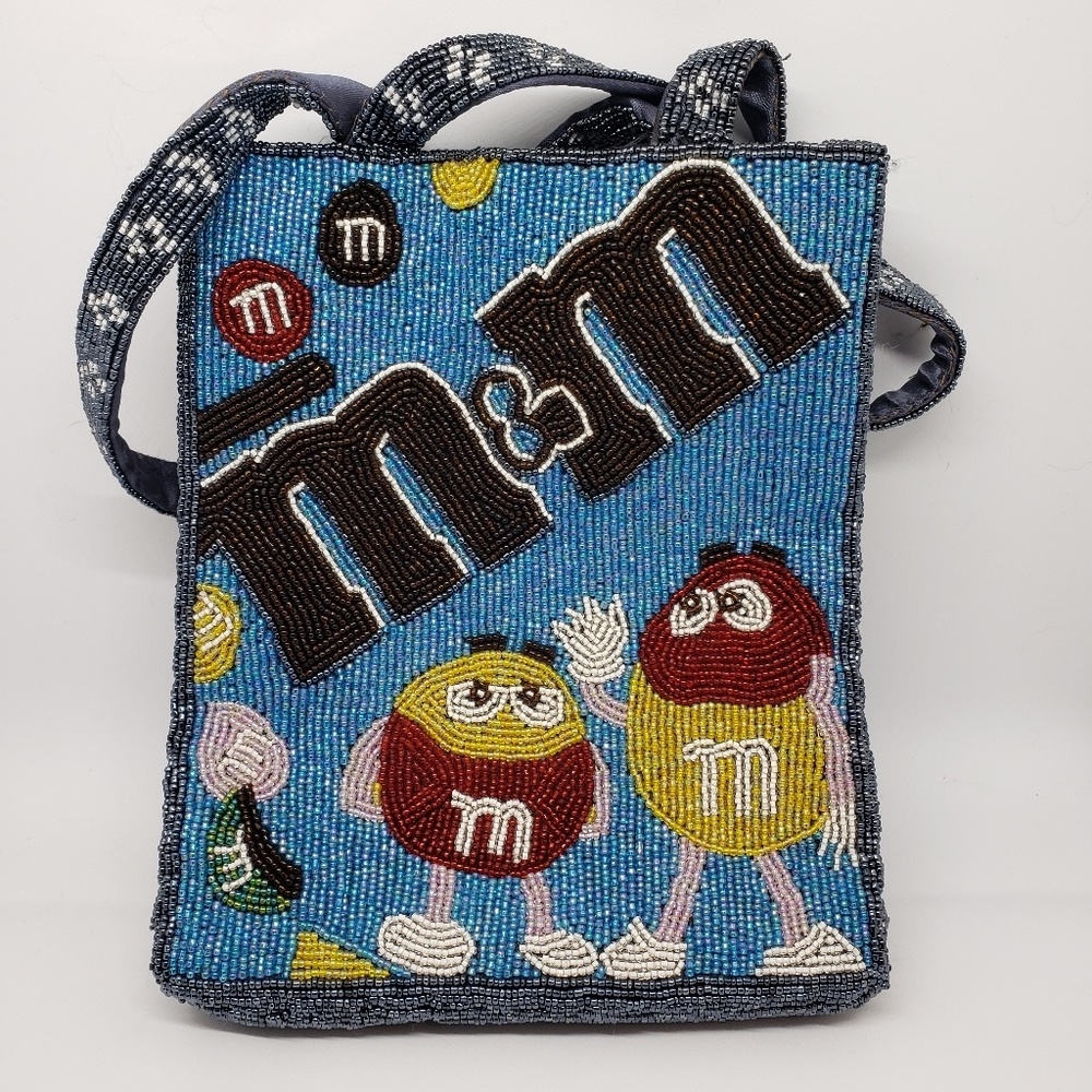 Vintage M&M Beaded Purse